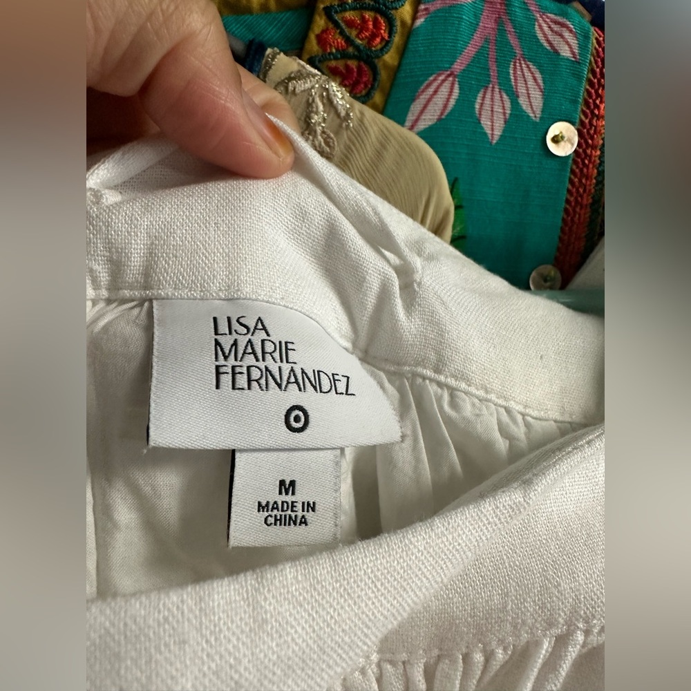 Lisa marie fernandez white dress Medium - Picture 2 of 4